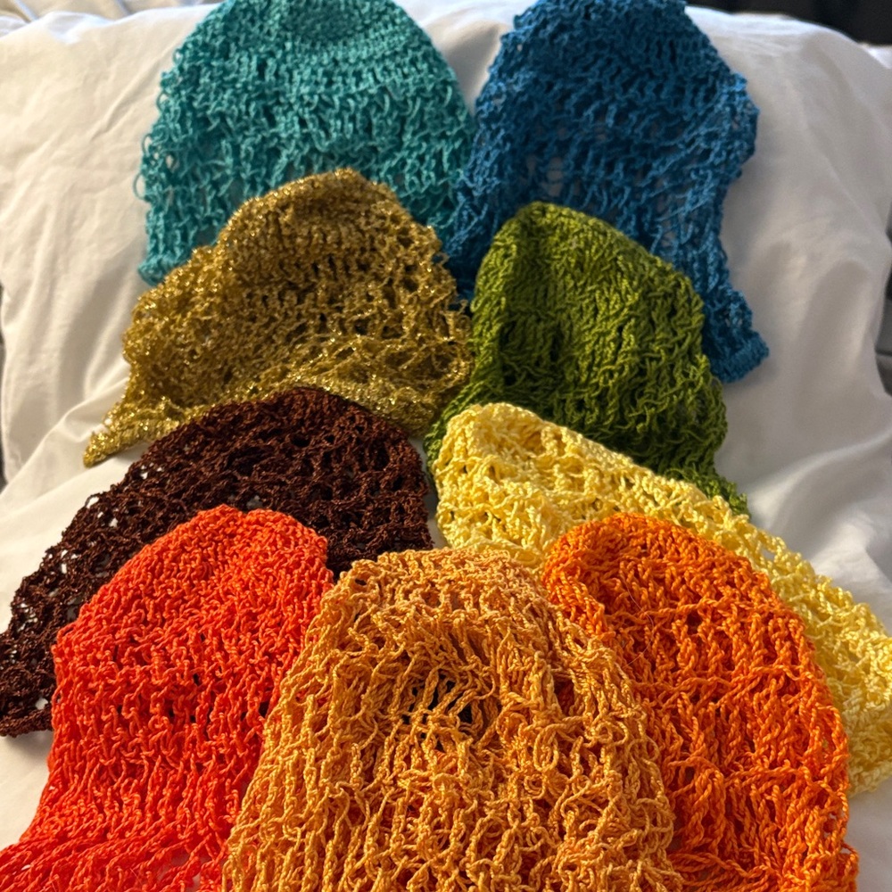 SNOODS HAND CROCHET 1940’s Style Classic Vintage Look